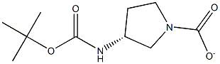 (R)-Boc-3-aminopyrrolidine-1-carboxylate