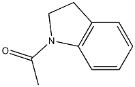 1-(indolin-1-yl)ethanone 结构式