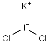Potassium dichloroiodide Structure