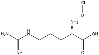 L-Arginine-D7Cl Struktur