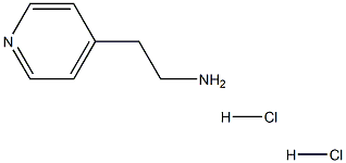 4-(2-胺乙基)吡啶-二盐酸盐 结构式