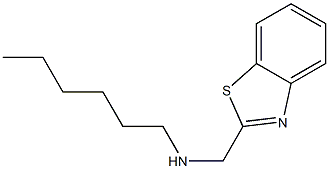 (1,3-benzothiazol-2-ylmethyl)(hexyl)amine