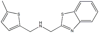 (1,3-benzothiazol-2-ylmethyl)[(5-methylthiophen-2-yl)methyl]amine