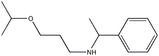 (1-phenylethyl)[3-(propan-2-yloxy)propyl]amine