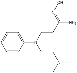 (1Z)-3-[[2-(dimethylamino)ethyl](phenyl)amino]-N'-hydroxypropanimidamide
