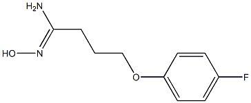 (1Z)-4-(4-fluorophenoxy)-N'-hydroxybutanimidamide|
