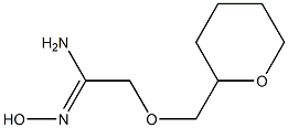(1Z)-N'-hydroxy-2-(tetrahydro-2H-pyran-2-ylmethoxy)ethanimidamide Structure