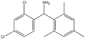 (2,4-dichlorophenyl)(2,4,6-trimethylphenyl)methanamine,,结构式