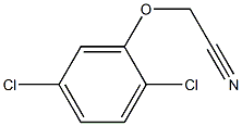 (2,5-dichlorophenoxy)acetonitrile Structure