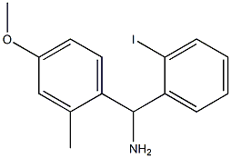 (2-iodophenyl)(4-methoxy-2-methylphenyl)methanamine