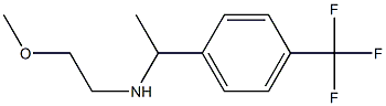(2-methoxyethyl)({1-[4-(trifluoromethyl)phenyl]ethyl})amine Struktur