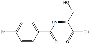 (2S,3R)-2-[(4-bromobenzoyl)amino]-3-hydroxybutanoic acid