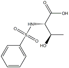 (2S,3R)-3-hydroxy-2-[(phenylsulfonyl)amino]butanoic acid|
