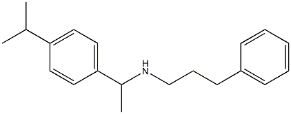 (3-phenylpropyl)({1-[4-(propan-2-yl)phenyl]ethyl})amine