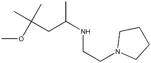 (4-methoxy-4-methylpentan-2-yl)[2-(pyrrolidin-1-yl)ethyl]amine