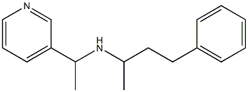 (4-phenylbutan-2-yl)[1-(pyridin-3-yl)ethyl]amine