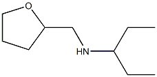 (oxolan-2-ylmethyl)(pentan-3-yl)amine Structure