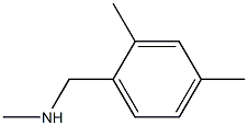 [(2,4-dimethylphenyl)methyl](methyl)amine Structure