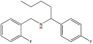 [(2-fluorophenyl)methyl][1-(4-fluorophenyl)pentyl]amine