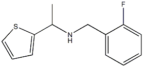 [(2-fluorophenyl)methyl][1-(thiophen-2-yl)ethyl]amine