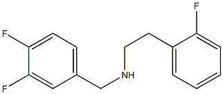 [(3,4-difluorophenyl)methyl][2-(2-fluorophenyl)ethyl]amine Struktur
