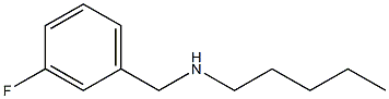 [(3-fluorophenyl)methyl](pentyl)amine Structure