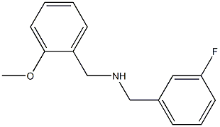 [(3-fluorophenyl)methyl][(2-methoxyphenyl)methyl]amine