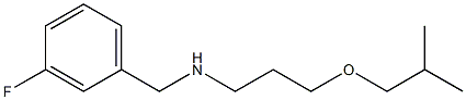 [(3-fluorophenyl)methyl][3-(2-methylpropoxy)propyl]amine