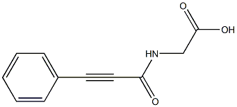 [(3-phenylprop-2-ynoyl)amino]acetic acid