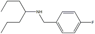 [(4-fluorophenyl)methyl](heptan-4-yl)amine Struktur