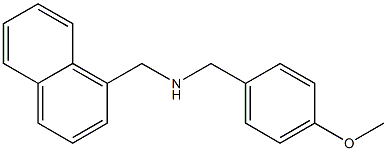 [(4-methoxyphenyl)methyl](naphthalen-1-ylmethyl)amine