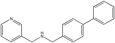 [(4-phenylphenyl)methyl](pyridin-3-ylmethyl)amine