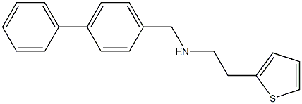 [(4-phenylphenyl)methyl][2-(thiophen-2-yl)ethyl]amine