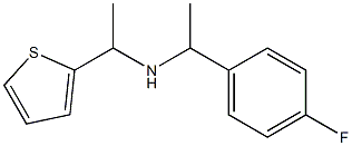 [1-(4-fluorophenyl)ethyl][1-(thiophen-2-yl)ethyl]amine