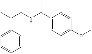 [1-(4-methoxyphenyl)ethyl](2-phenylpropyl)amine