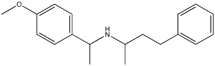 [1-(4-methoxyphenyl)ethyl](4-phenylbutan-2-yl)amine