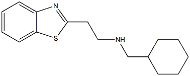 [2-(1,3-benzothiazol-2-yl)ethyl](cyclohexylmethyl)amine|