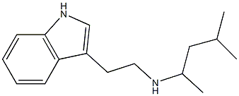 [2-(1H-indol-3-yl)ethyl](4-methylpentan-2-yl)amine Structure