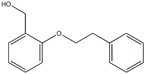 [2-(2-phenylethoxy)phenyl]methanol Structure
