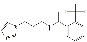[3-(1H-imidazol-1-yl)propyl]({1-[2-(trifluoromethyl)phenyl]ethyl})amine