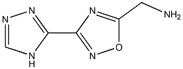 [3-(4H-1,2,4-triazol-3-yl)-1,2,4-oxadiazol-5-yl]methanamine