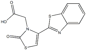 [4-(1,3-benzothiazol-2-yl)-2-oxo-1,3-thiazol-3(2H)-yl]acetic acid