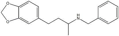 [4-(2H-1,3-benzodioxol-5-yl)butan-2-yl](benzyl)amine Struktur