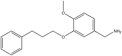 [4-methoxy-3-(3-phenylpropoxy)phenyl]methanamine