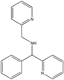 [phenyl(pyridin-2-yl)methyl](pyridin-2-ylmethyl)amine Struktur