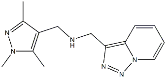  {[1,2,4]triazolo[3,4-a]pyridin-3-ylmethyl}[(1,3,5-trimethyl-1H-pyrazol-4-yl)methyl]amine