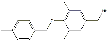 {3,5-dimethyl-4-[(4-methylphenyl)methoxy]phenyl}methanamine