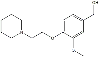{3-methoxy-4-[2-(piperidin-1-yl)ethoxy]phenyl}methanol