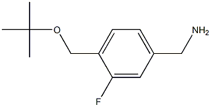 {4-[(tert-butoxy)methyl]-3-fluorophenyl}methanamine|
