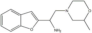 1-(1-benzofuran-2-yl)-2-(2-methylmorpholin-4-yl)ethan-1-amine Structure